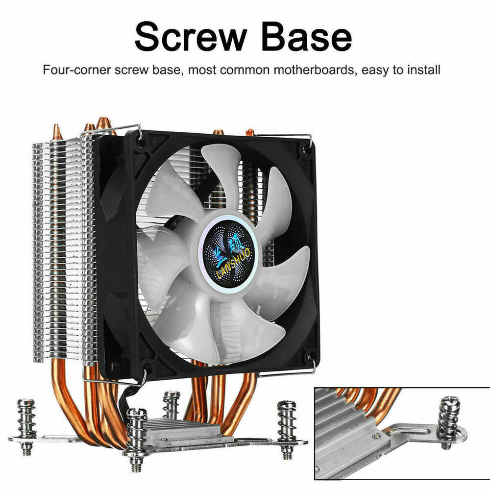 RGB LED Heatsink CPU Cooler for Intel LGA 2011 V2/V3/V4