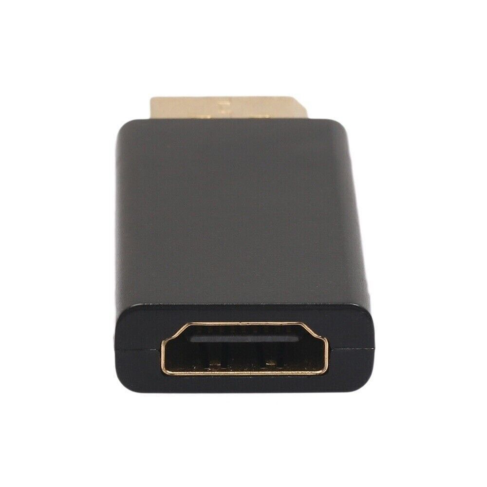 2-Pack DisplayPort to HDMI Adapter Cables - Enhanced Connectivity for HDTVs and PCs