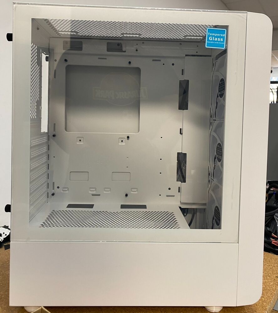 Thermaltake S200 TG ARGB Snow Mid Tower Chassis - Premium Gaming Enclosure