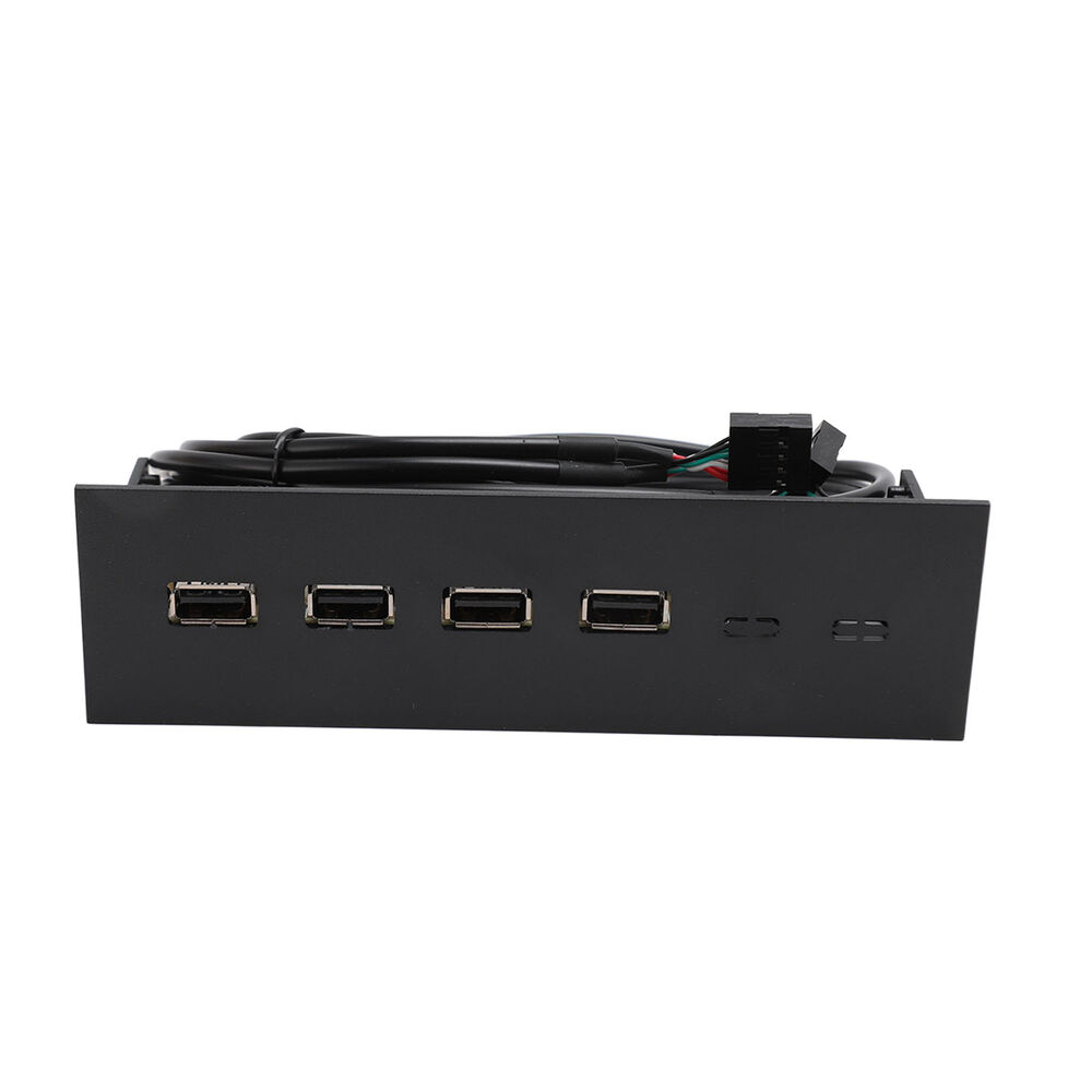 4-Port USB 3.0 Front Panel Hub with Optical Drive - High-Speed Connectivity