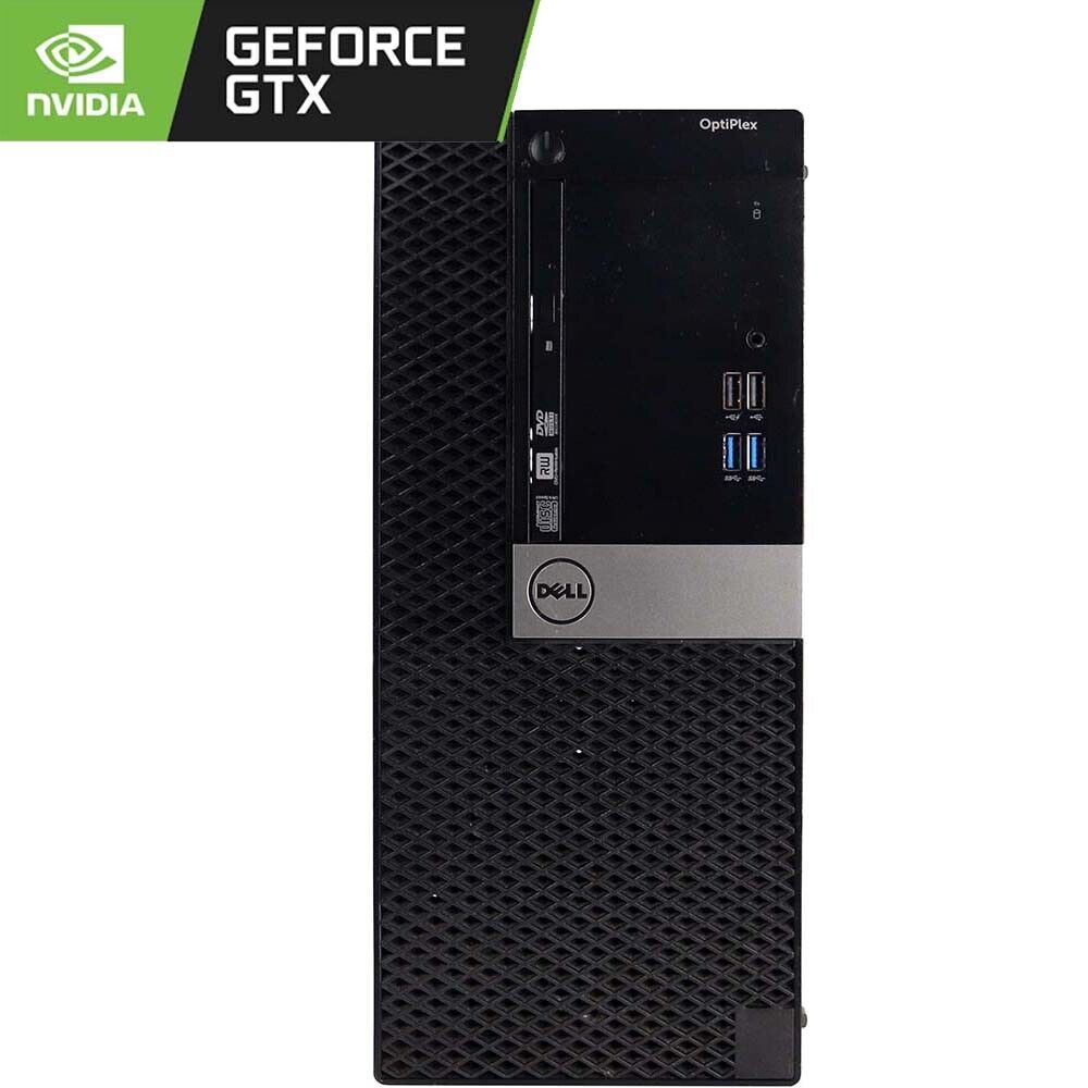 Dell High-Performance Gaming Desktop - Intel i7, 16GB RAM, 2TB HDD + 128GB SSD