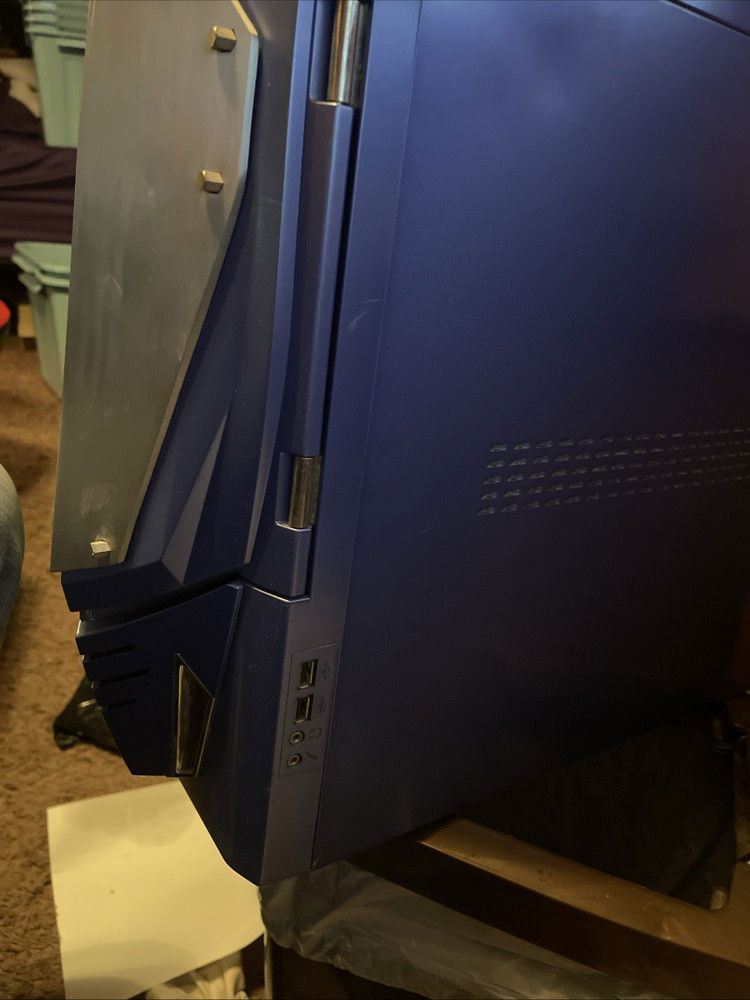 NZXT Nemesis Blue Mid-ATX Gaming Case - Sleek Performance with Style