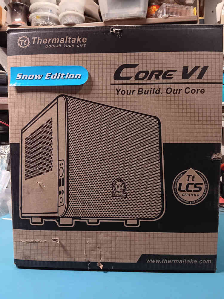 Thermaltake Core V1 Mini ITX Snow Edition Gaming Case