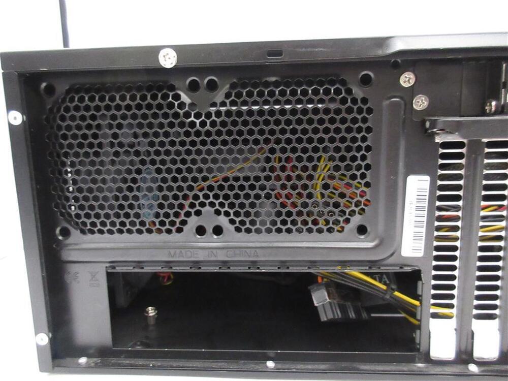 Silverstone GD10 Black HTPC Case with 550W PSU - Elegant Home Theater Powerhouse