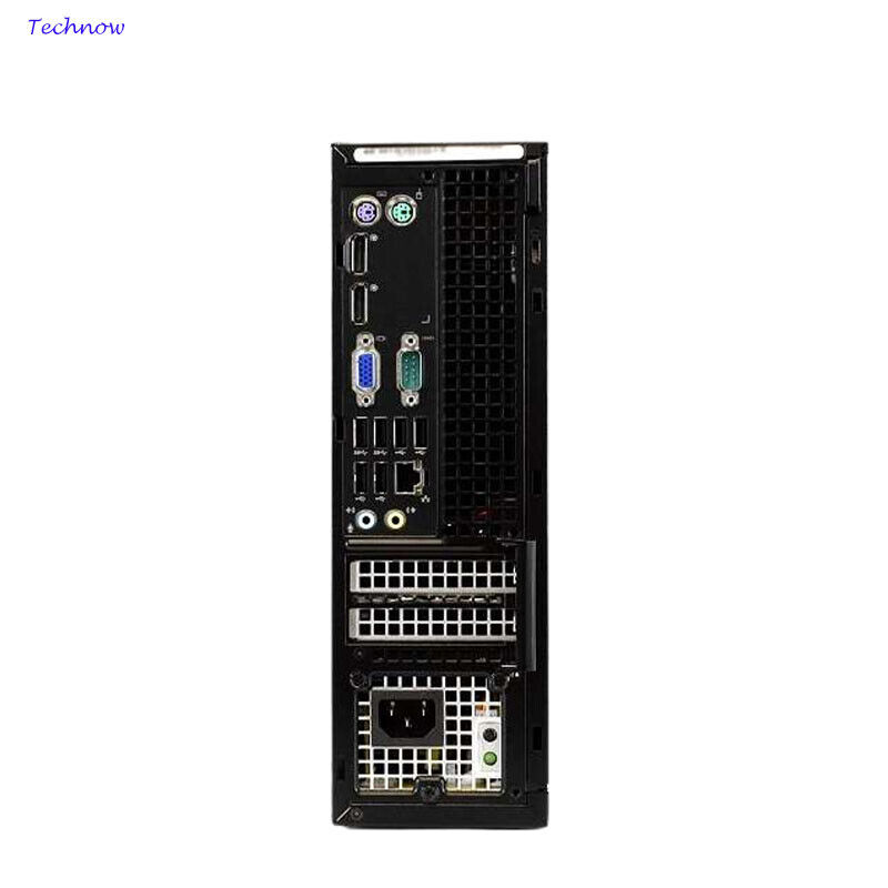 Dell Desktop PC with Intel i3, 16GB RAM, 512GB SSD, Dual Monitors
