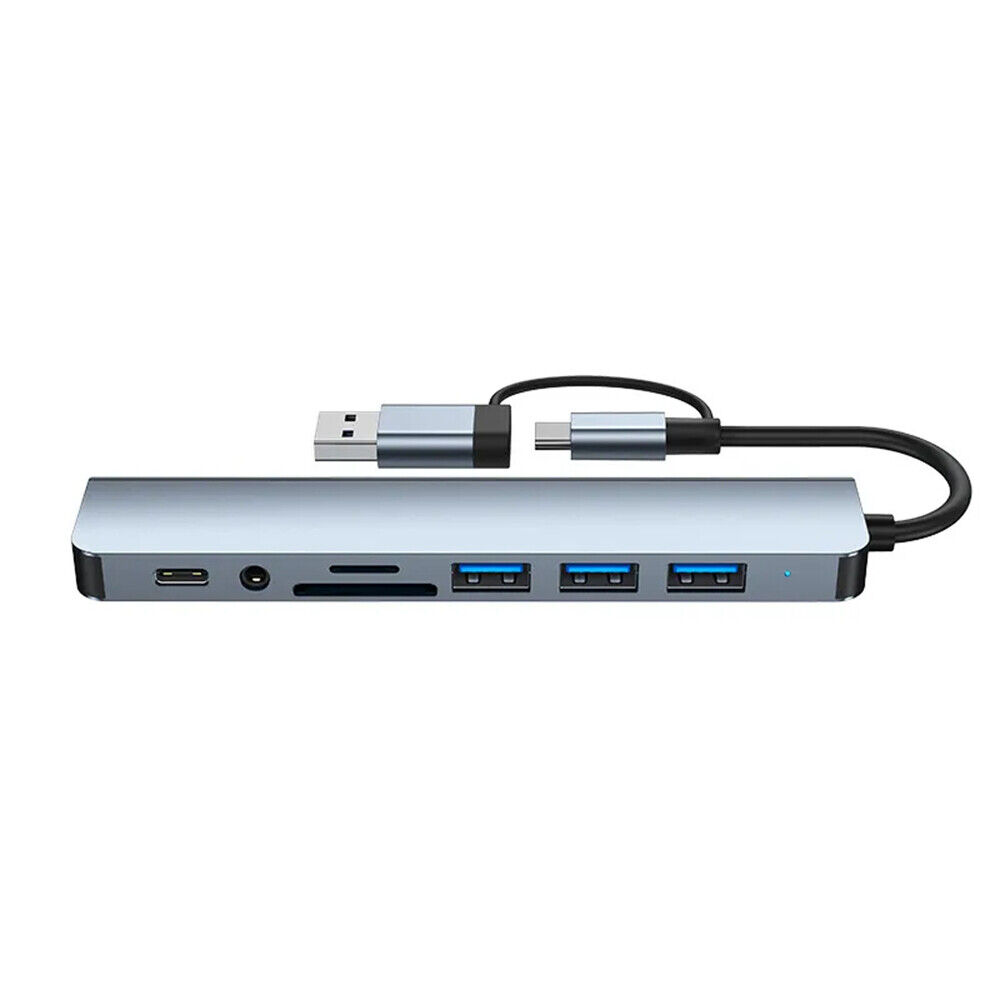 7/8-Port USB C Hub with 5Gbps Speed for Enhanced Connectivity