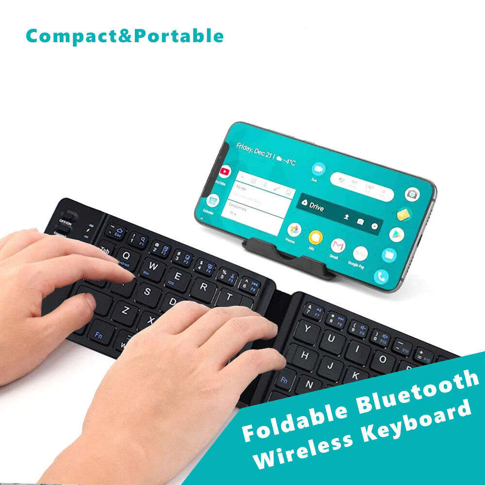 Ultra-Slim & Foldable Bluetooth Keyboard