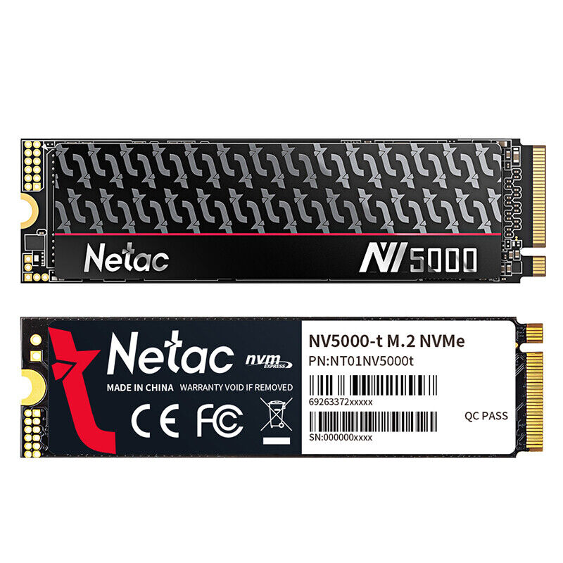 Netac M.2 2280 NVMe SSD - High-Speed Storage for Computing