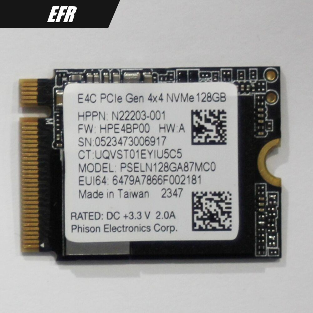 Enhanced Performance 2230 NVMe M.2 SSD - Up to 256GB