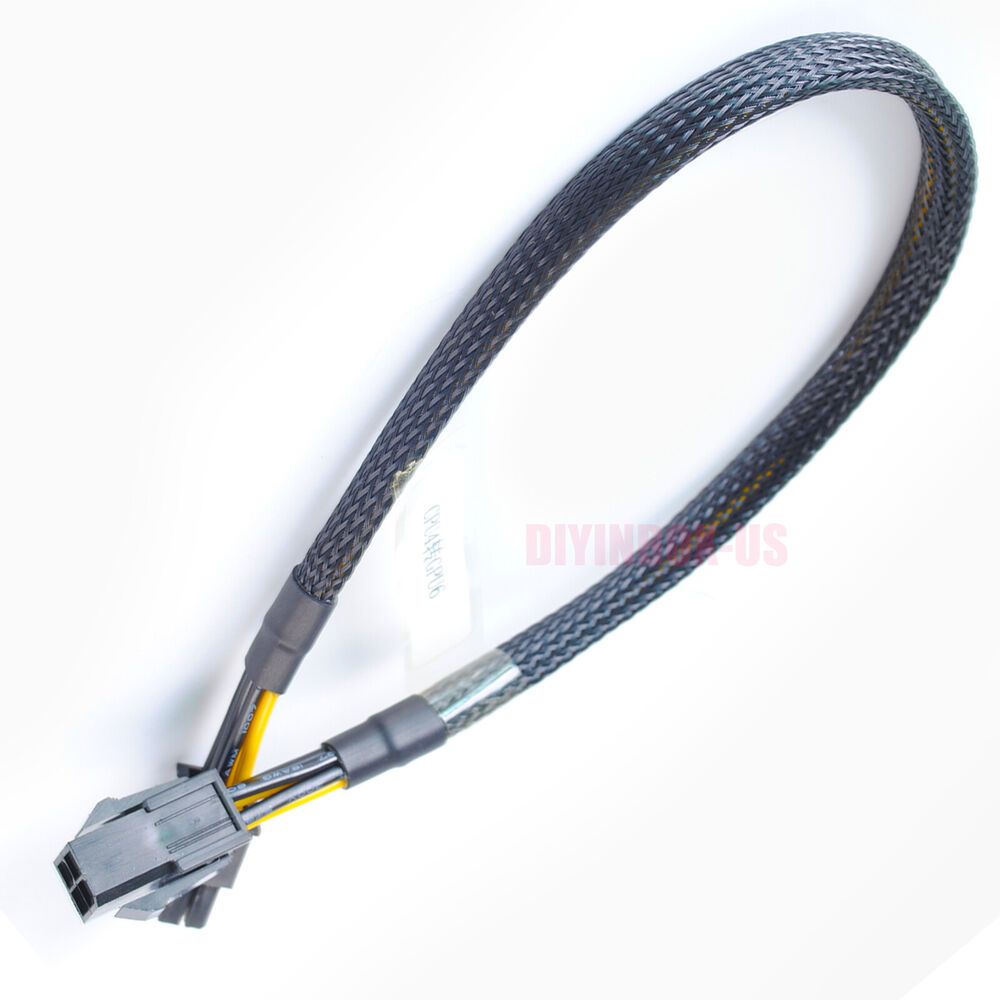 Premium Motherboard CPU 4-pin to GPU 6-pin Adapter Cable