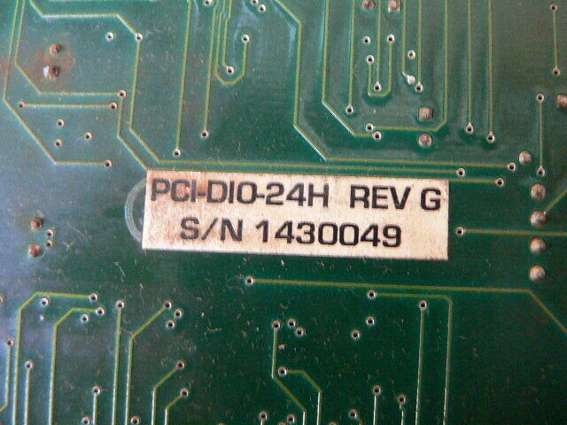 Access Products PCI-DIO24H Rev. G - 24-Bit High-Speed Data Acquisition Card