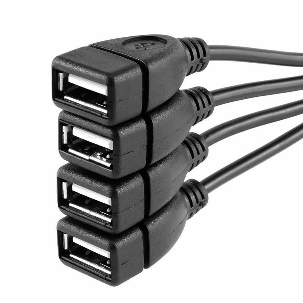 4-Port USB 2.0 Hi-Speed Hub - Boost Your Device Connectivity