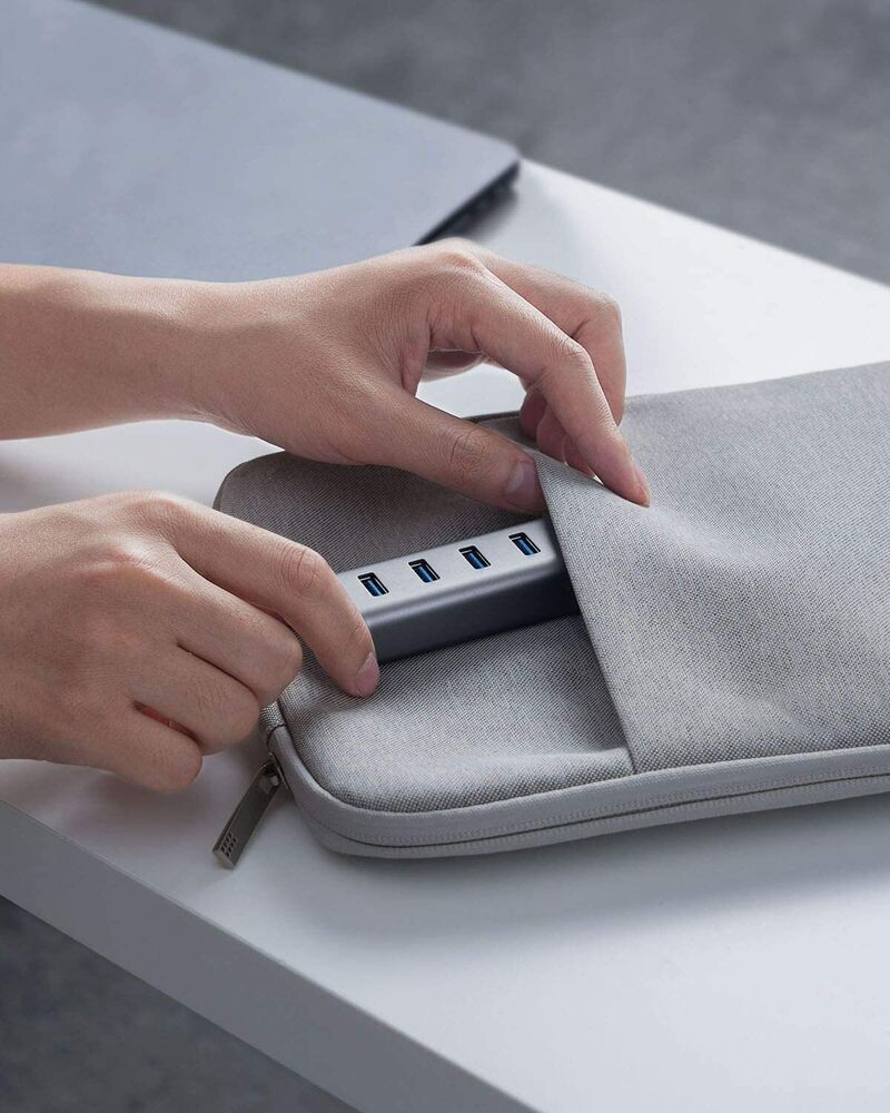 Anker Aluminum USB-C Hub - 4-Port High-Speed Connectivity