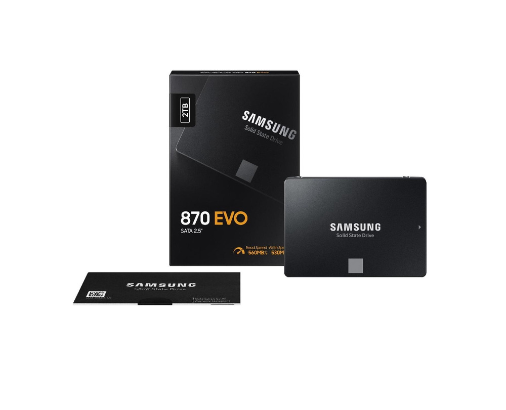 Samsung SSD 870 EVO - High-Speed SATA III 2.5" Internal SSD