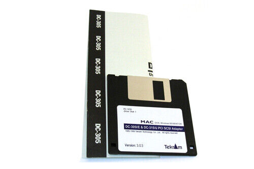 Tekram DC-305IE PCI SCSI Controller Card - Enhanced Data Transfer