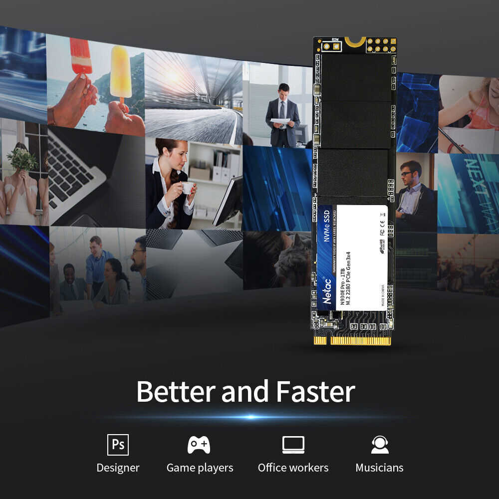 Netac High-Speed M.2 NVMe PCIe Gen 3.0x4 SSD