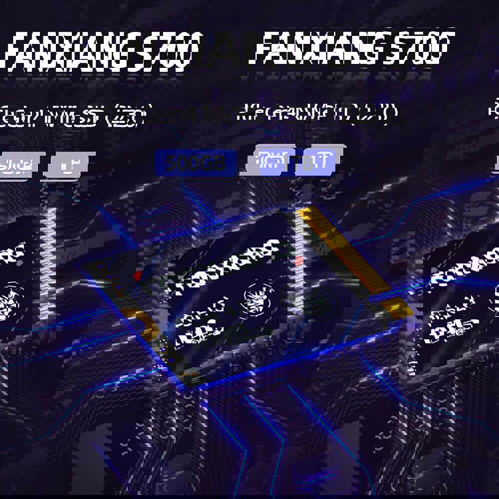 Fanxiang 1TB M.2 NVMe SSD - Ultra-Fast PCIe 4.0 x4 Storage Solution