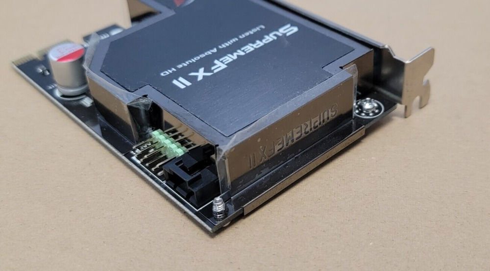 Asus ROG SupremeFX II PCIe Sound Card - Enhanced Audio for Gaming
