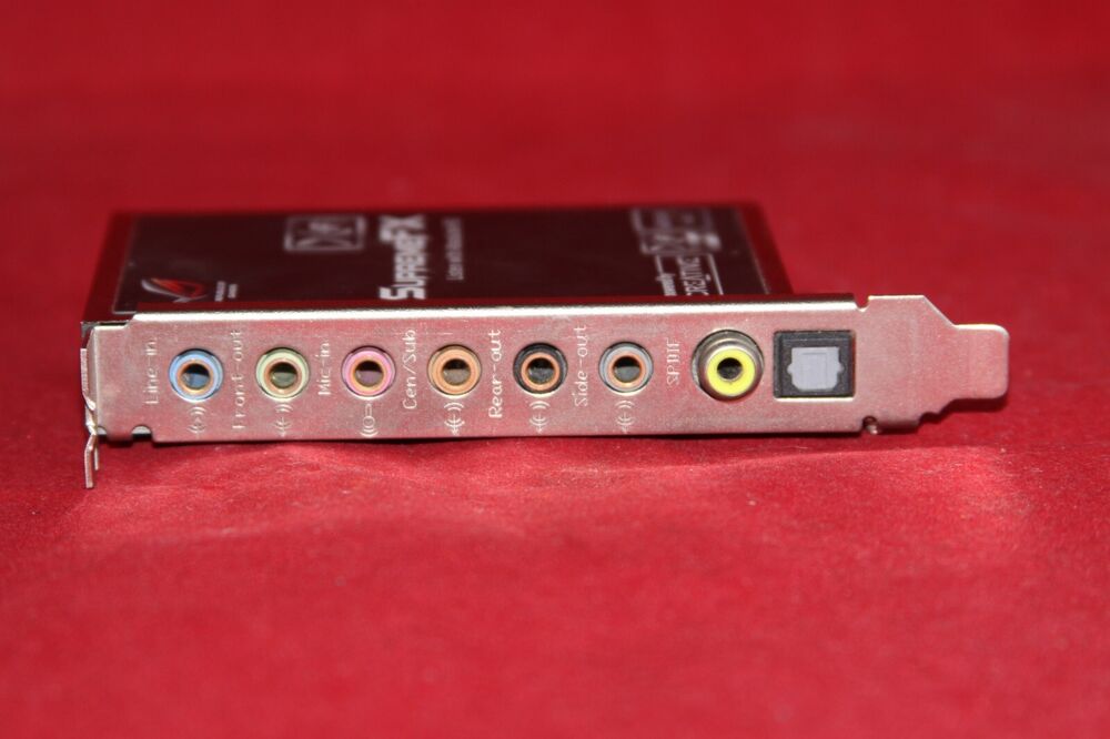 Supreme FX X-Fi PCIe x1 Sound Card Extension | Enhanced Audio for ASUS Rampage Extreme Maximus