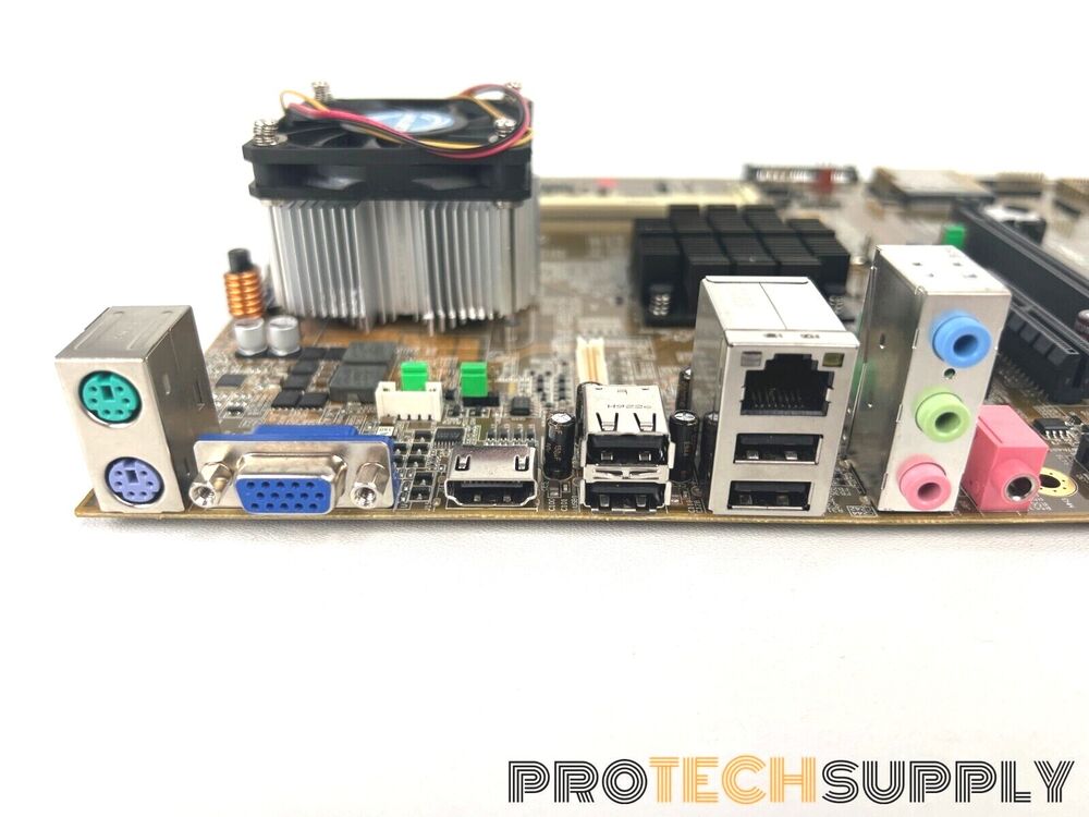 Plotech VT8607A ATX Motherboard with CPU Fan - High-Performance and Reliable