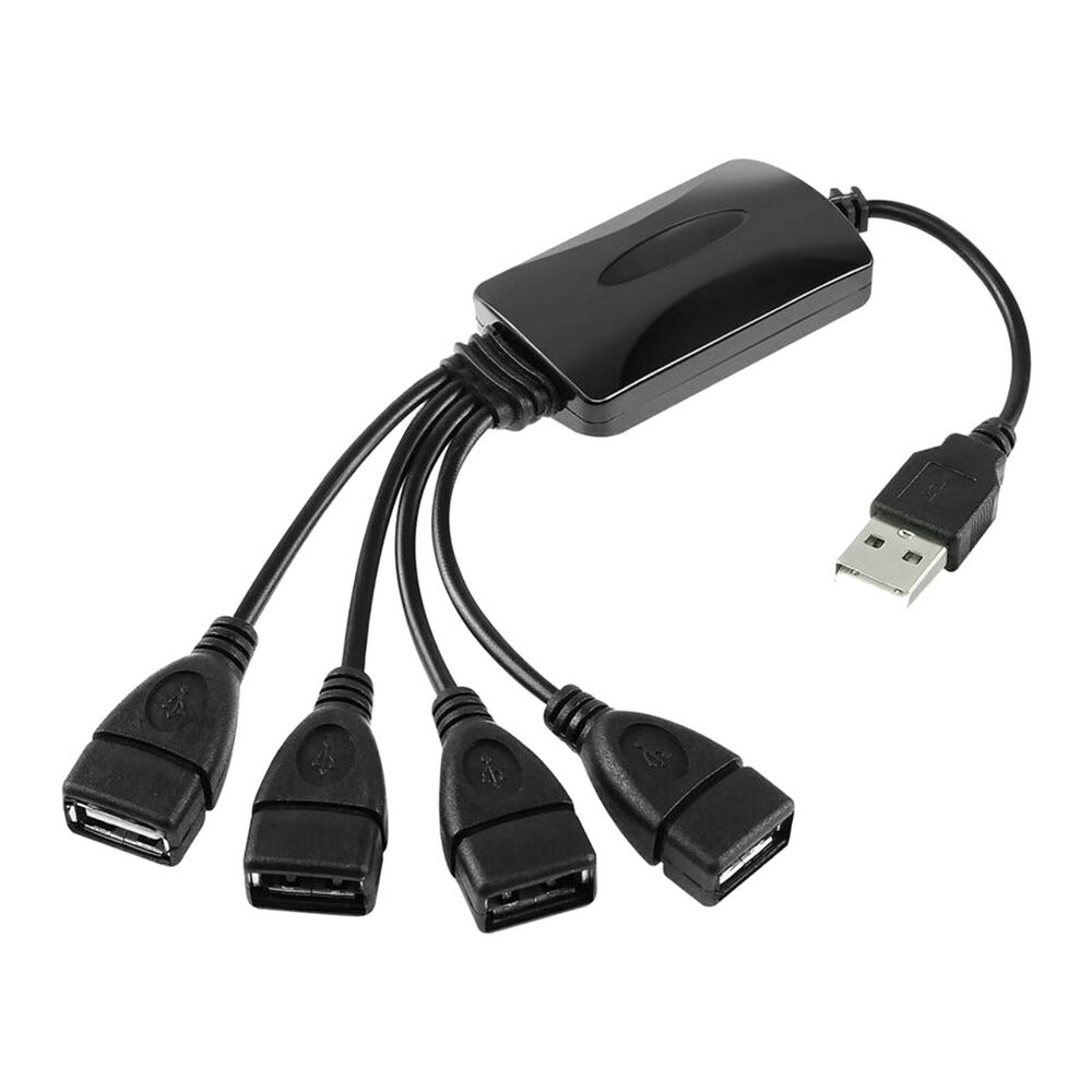 4-Port USB 2.0 Hi-Speed Hub - Boost Your Device Connectivity