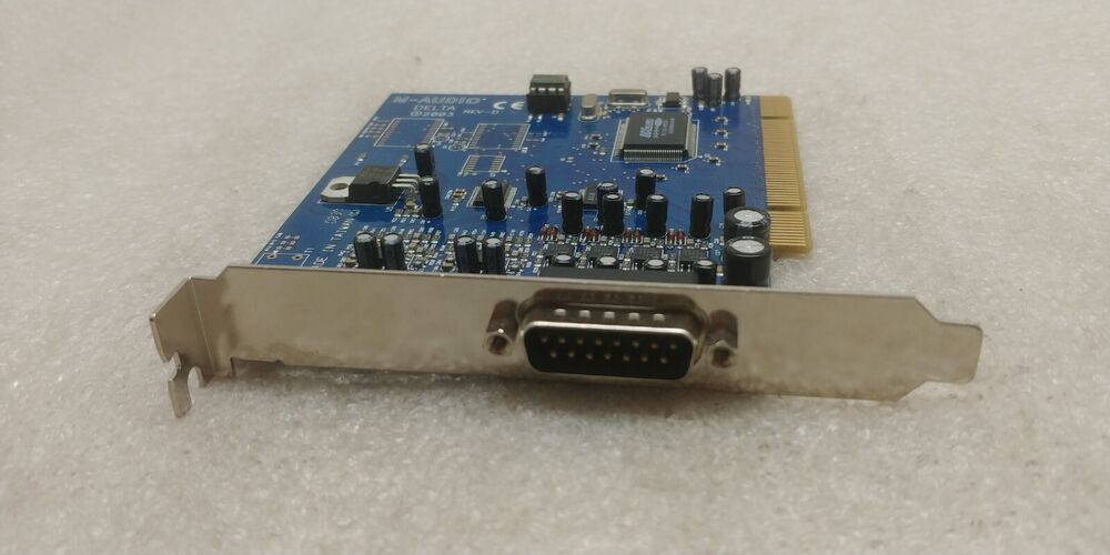 M-AUDIO CB12-068E0 DELTA66 REV-E PCI Sound Card Board - Enhanced Audio Performance