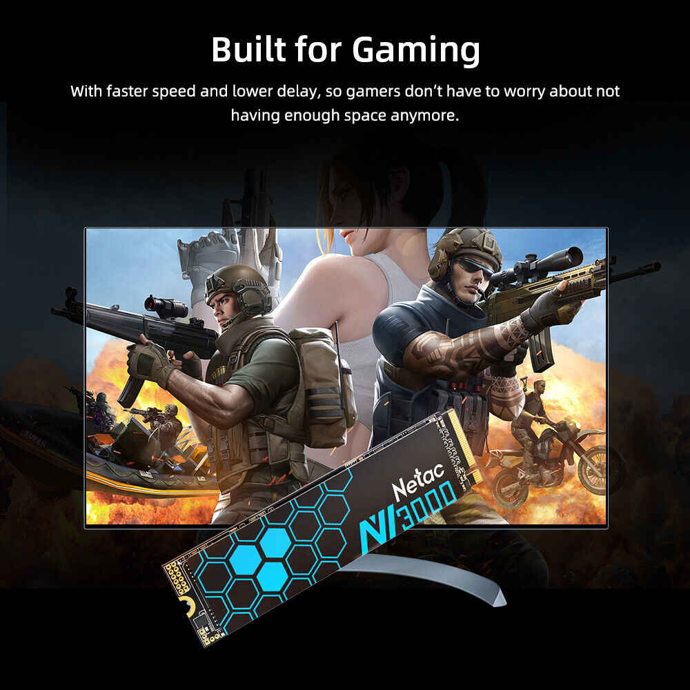 Netac M.2 NVMe PCIe 3.0 x4 SSD - High-Speed Storage Solutions