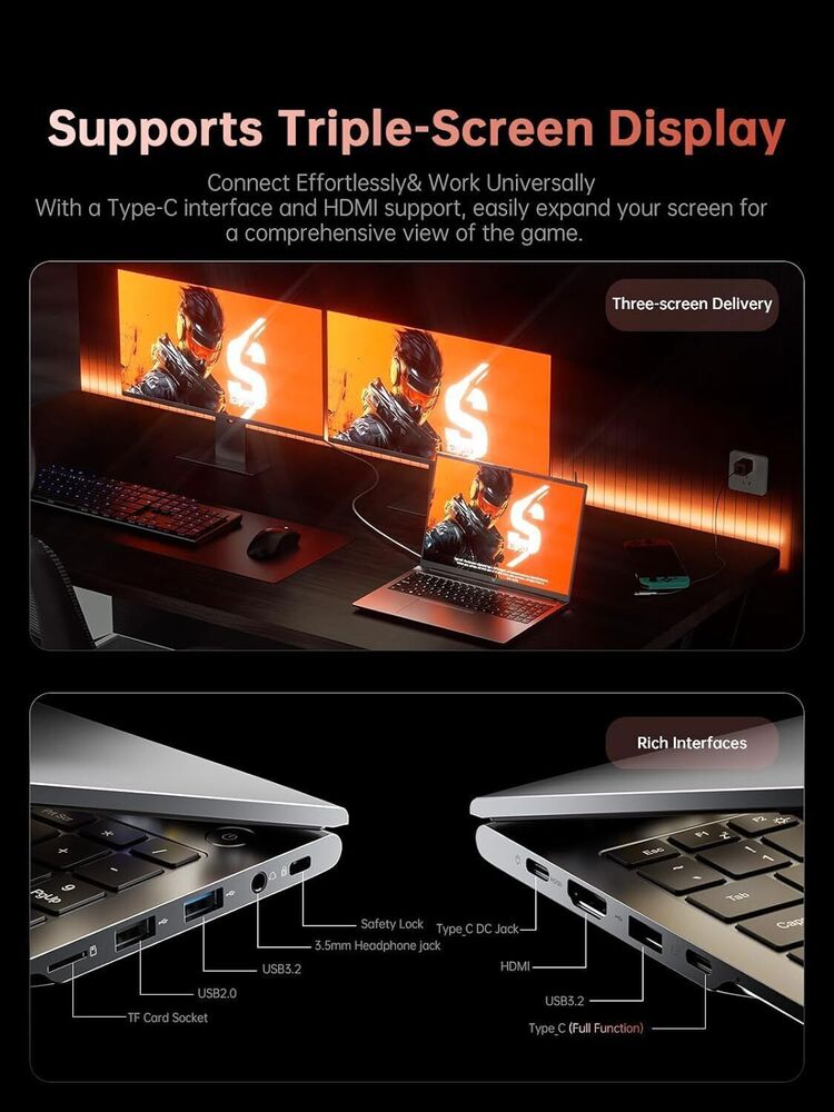 Powerhouse ACEMAGIC 16 FHD Laptop with AMD Ryzen 9 6900HX