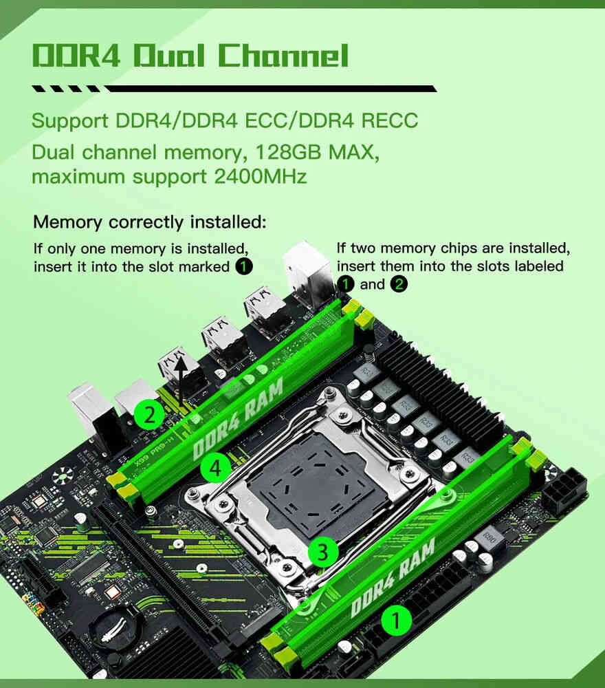 PR9-H X99 Motherboard Kit - High-End Workstation Upgrade