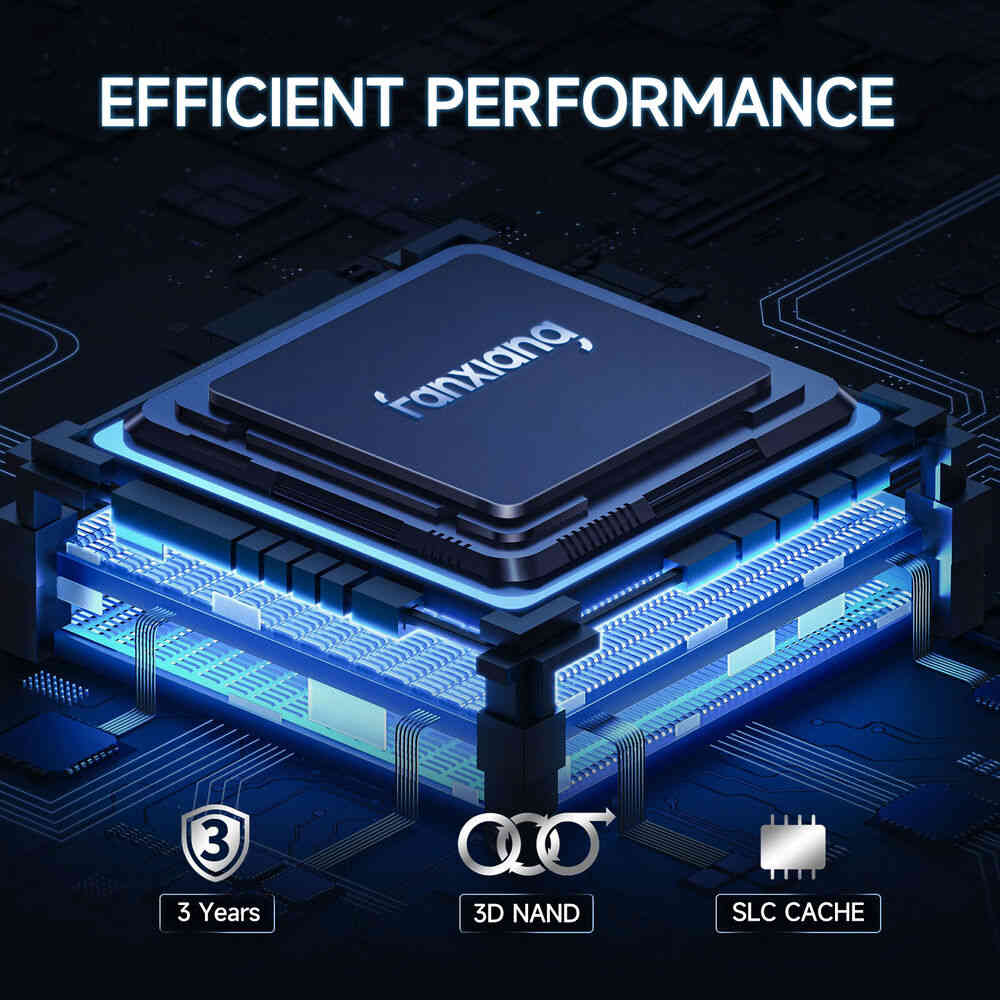 Fanxiang M.2 SATA SSD - High-Speed Storage with SLC Cache & 3D NAND TLC