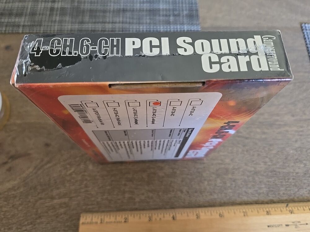 Enhanced Gaming Audio with GAMESURROUND L-8738-4C PCI Sound Card