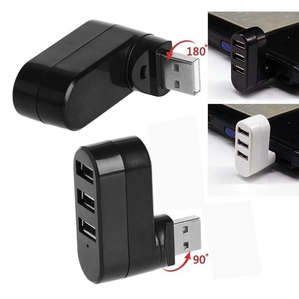 3 Port USB 3.0 Hub Splitter - Boost Connectivity for Multiple Devices