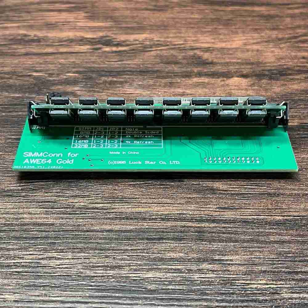 32MB Sound Blaster AWE64 Gold Memory Expansion Module