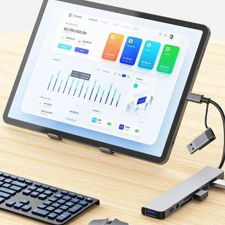 USB Type-C to A Adapter Hub - Versatile Connectivity for Multiple Devices