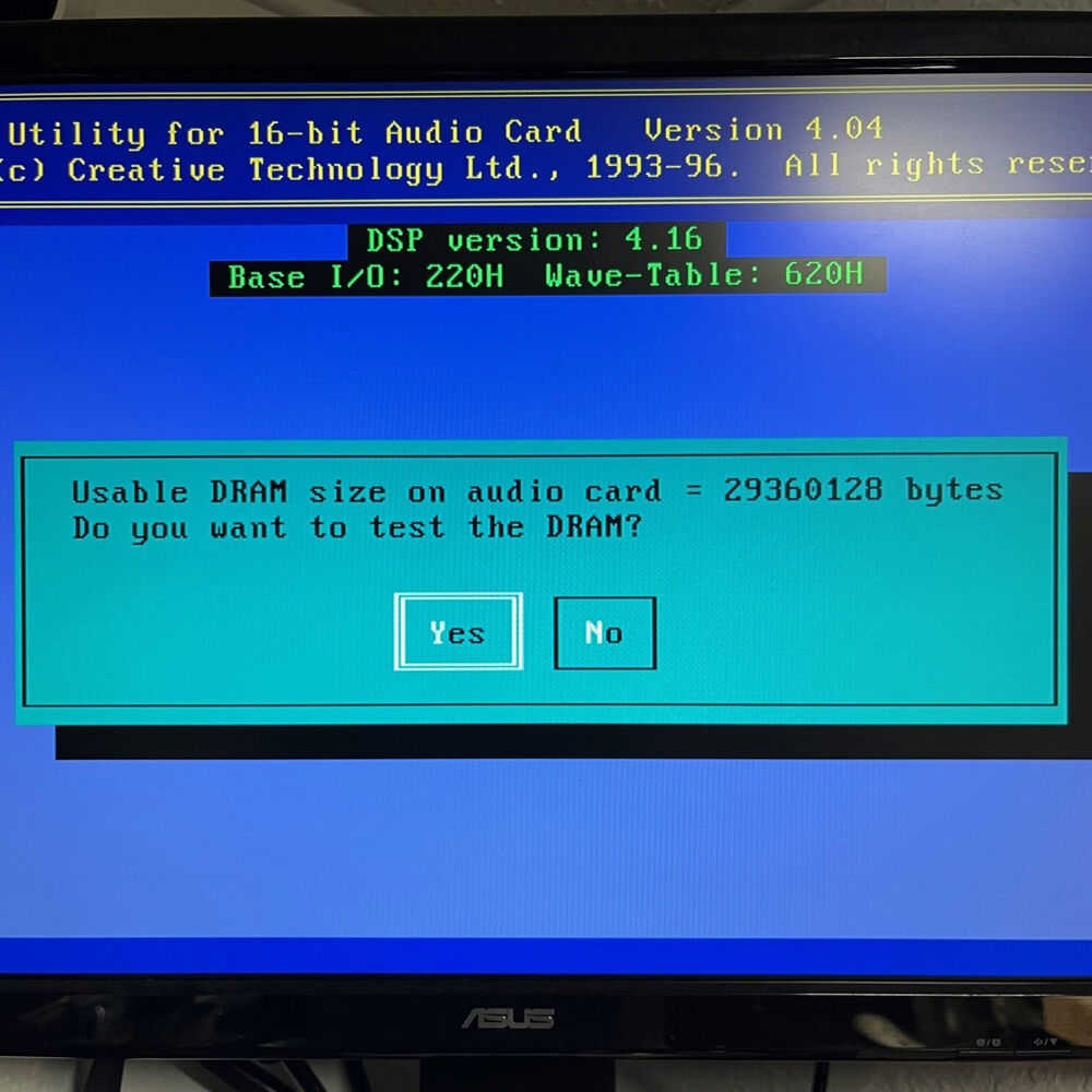 32MB Sound Blaster AWE64 Value Memory Expansion Module