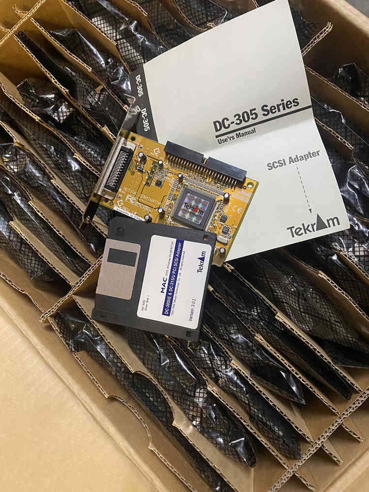 Tekram DC-305IE PCI SCSI Controller Card - Enhanced Data Transfer