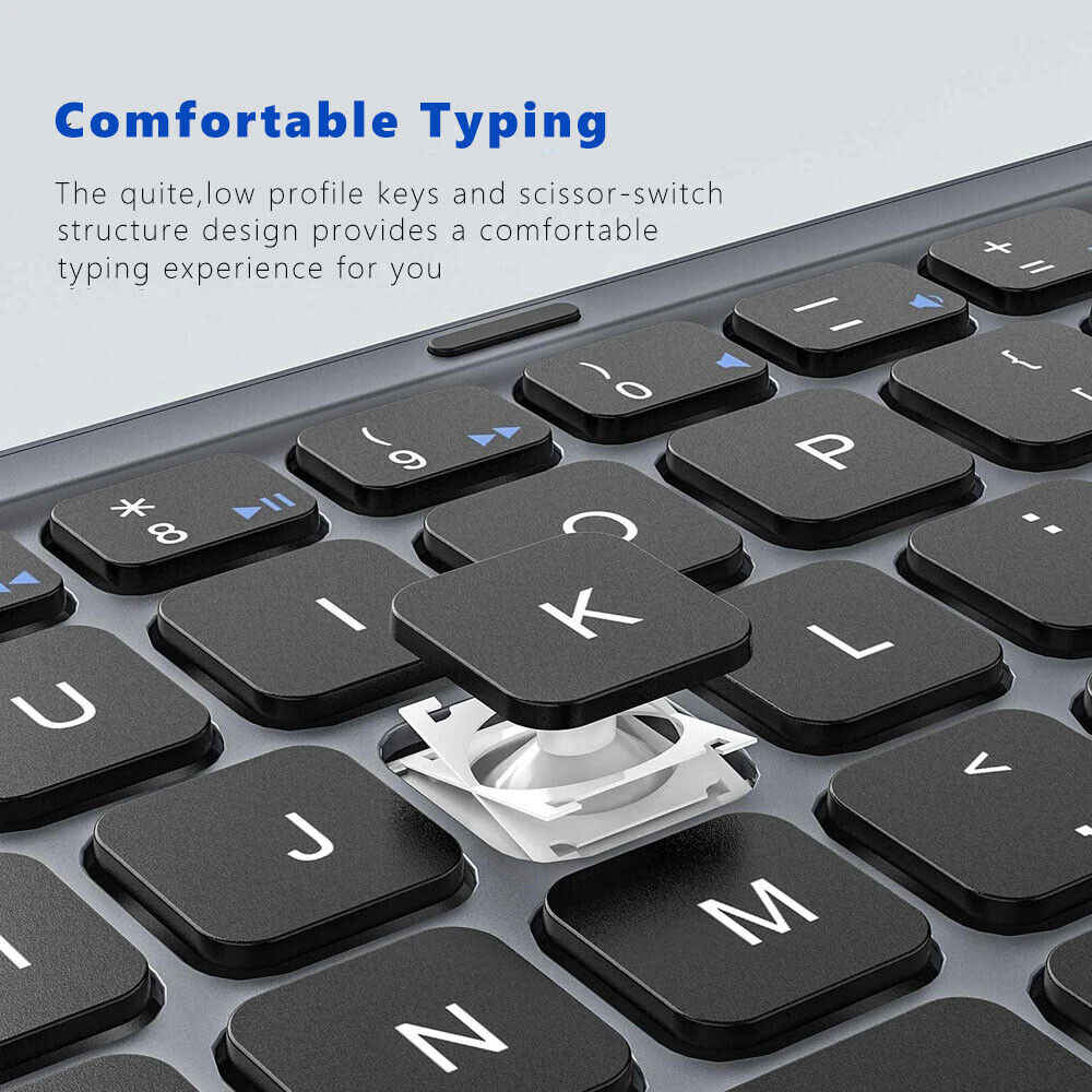 Ultra-Slim & Foldable Bluetooth Keyboard