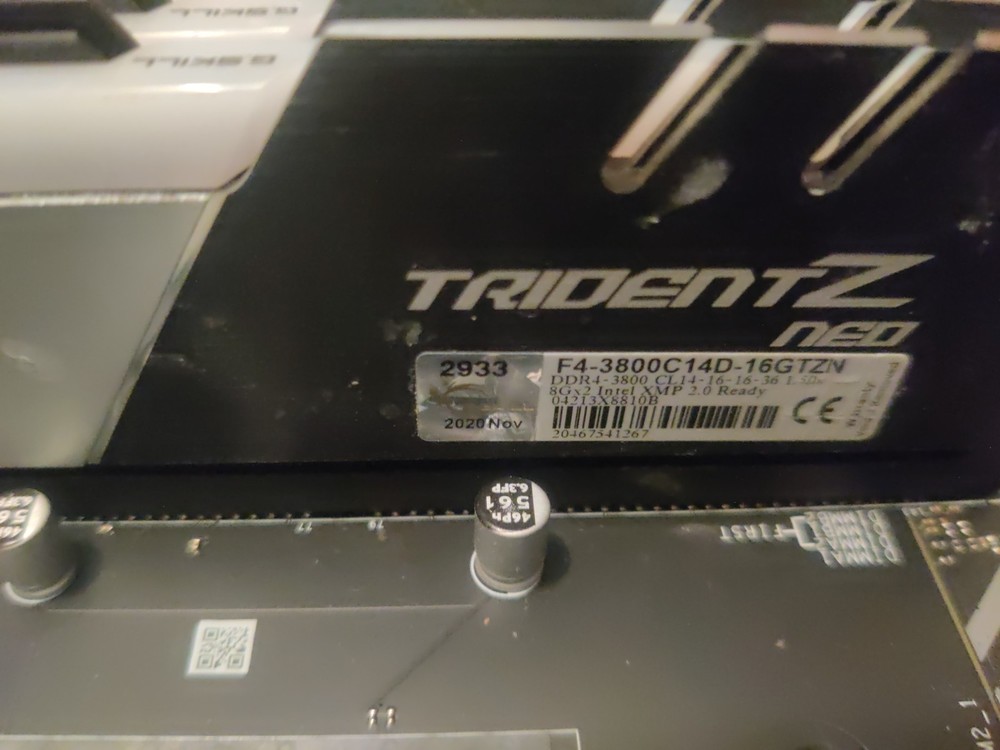 AMD Ryzen 7 5800X CPU & G.Skill Trident DDR4 3800MHz RAM Bundle