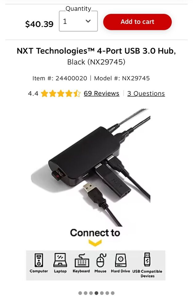 7-Port USB 3.0 Hub - High-Speed Connectivity for Multiple Devices