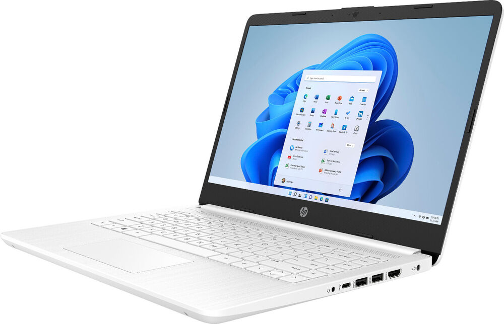 HP 14-dq0052dx 14" Laptop with Intel N4120, 4GB RAM, 64GB eMMC, Windows 11 S Mode