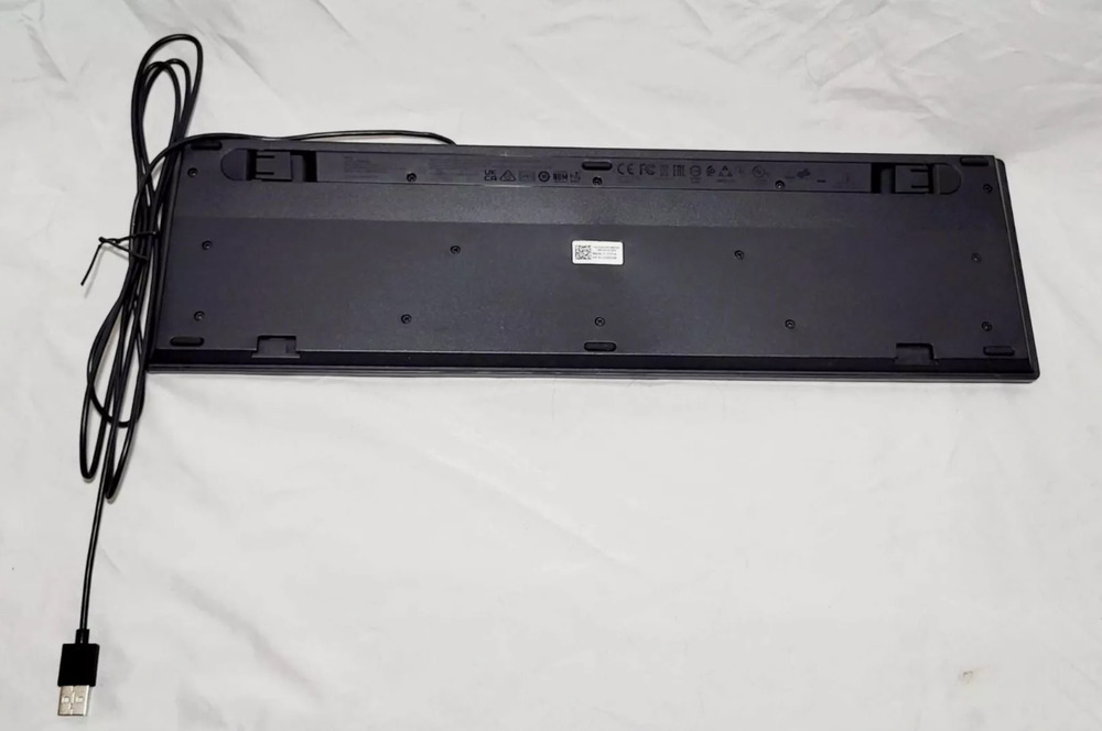 Dell KB216-BK-US Wired Keyboard - Black for Enhanced Typing Experience