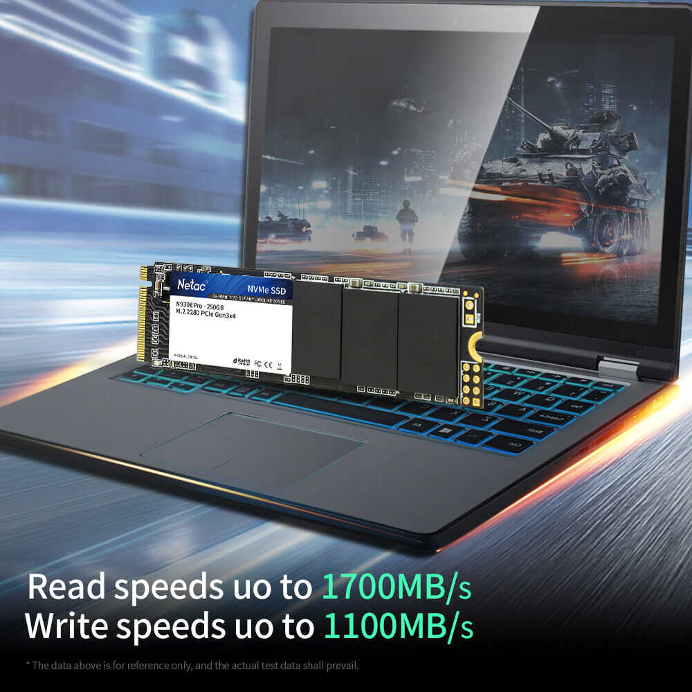 Netac High-Speed M.2 NVMe PCIe Gen 3.0x4 SSD