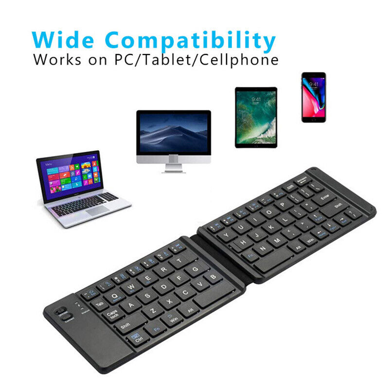 Ultra-Slim & Foldable Bluetooth Keyboard