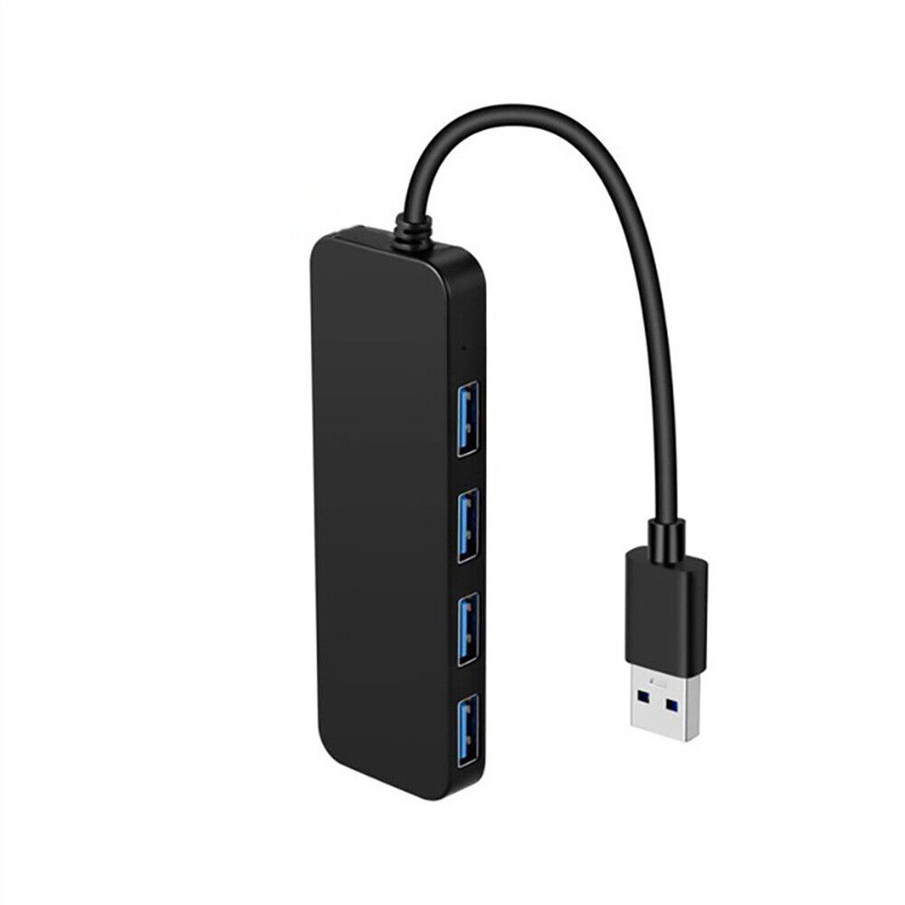 2-Pack USB 3.0 4-Port Hub - High-Speed USB Splitter for Multiple Devices