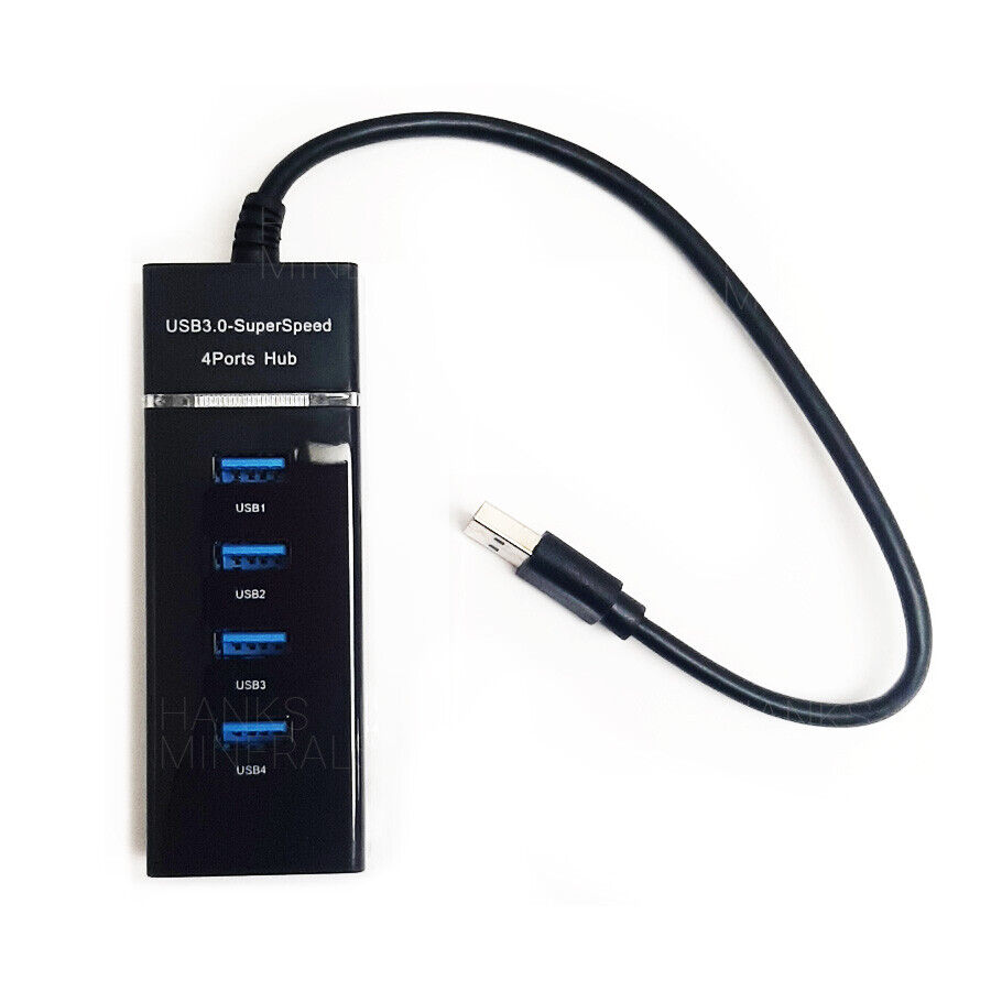 4-Port USB 3.0 Hub Splitter - Expand Your Connectivity Options