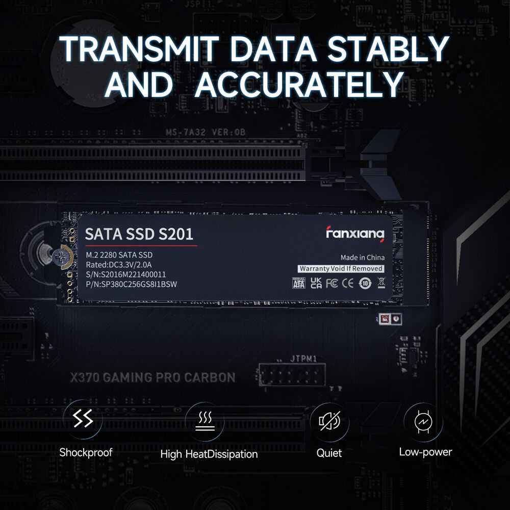 Fanxiang M.2 SATA SSD - High-Speed Storage with SLC Cache & 3D NAND TLC