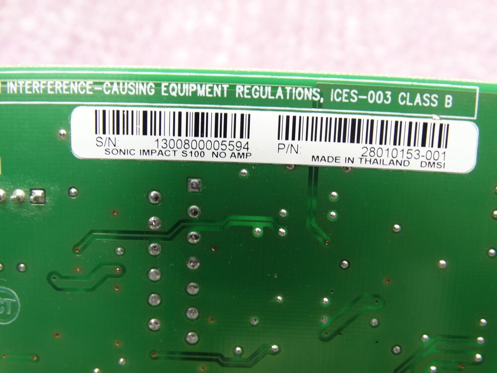 Enhanced Audio Quality with Diamond Multimedia Sonic Impact PCI Sound Card S100