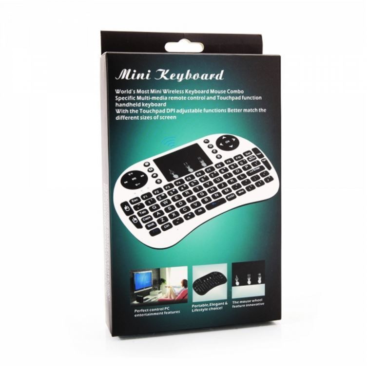 Wireless Mini i8 Keyboard with Touchpad for Enhanced Computing
