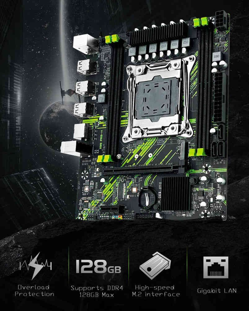 PR9-H X99 Motherboard Kit - High-End Workstation Upgrade