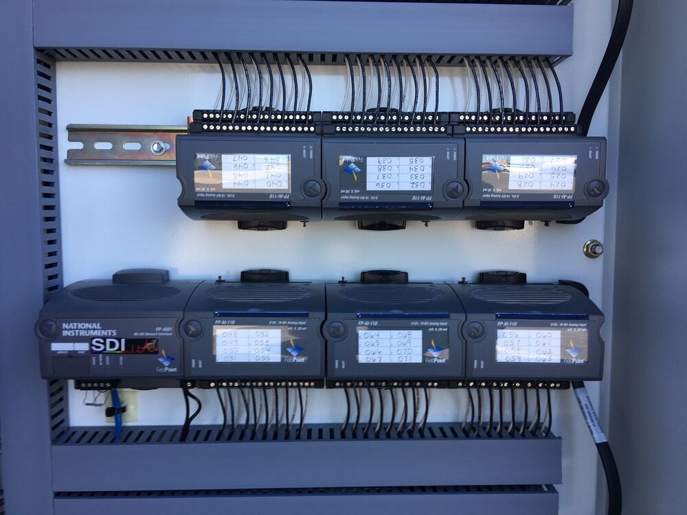 National Instruments NI FP-1000 & FP-AI-110 FieldPoint Industrial Automation Interface Box